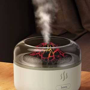 Hoco. HX30 Ultrasonik Masaüstü Aroma / Nemlendiriçi ve Koku Makinesi - Beyaz