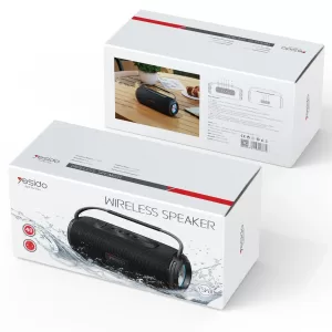 Yesido YSW11 El Fenerli Kablosuz Bluetooth Suya Dayanıklı Hoparlör - Siyah