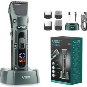 VGR V-696 Profesyonel VGR Kablosuz Erkekler için Şarj Edilebilir Saç Kesme Makinesi